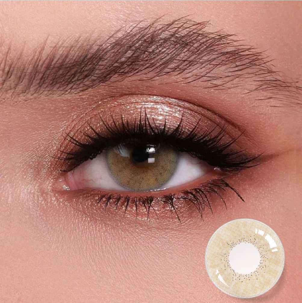 Lentilles Noisette | Voile Champagne