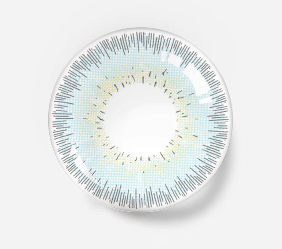 Lentilles Bleues | Bleu Cristal